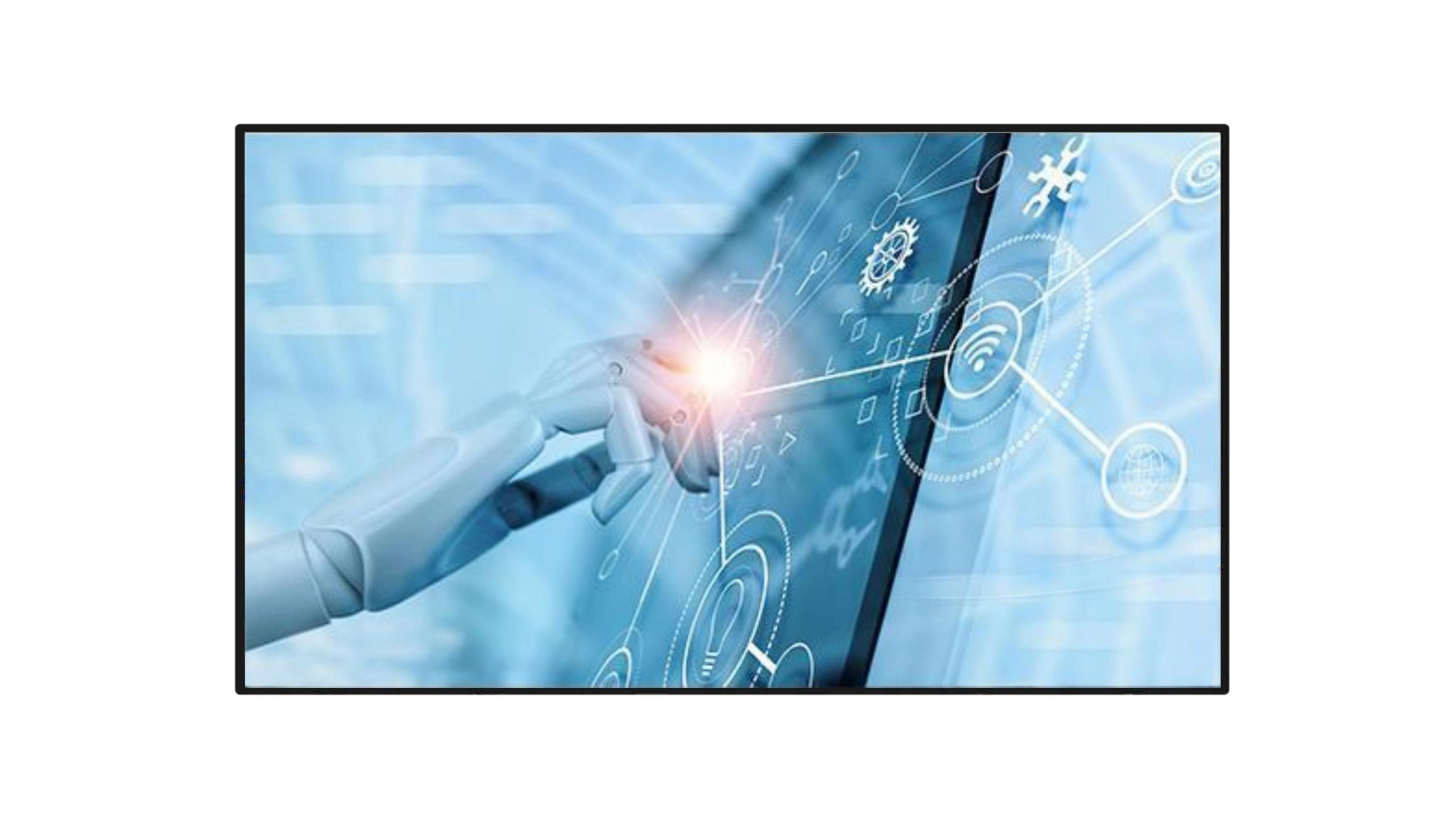 32 Inch 1080P Touch Screen Monitor Wall-Mounted Capacitive Computer Monitor