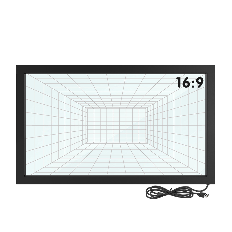 Infrared Multi-Touch Frame for 15 to 23.6 Inch Screens with Aluminum Glass